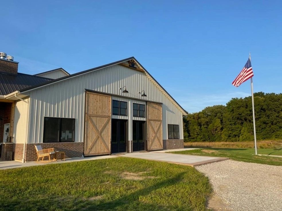 Finished pole barn built by Bower And Sons LLC